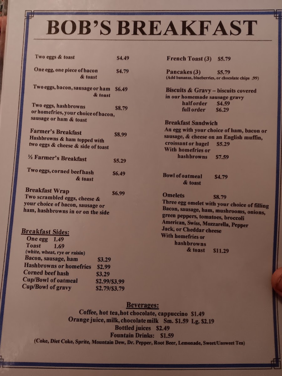 Menu - Bob's Pizza Randolph photo 3